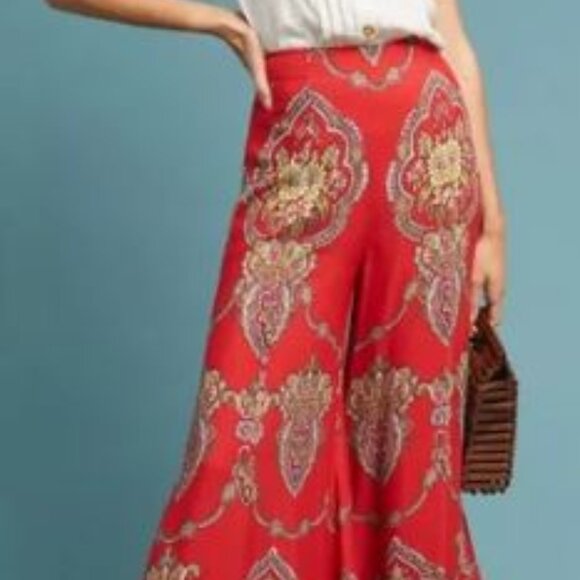Anthropologie Pants - Anthropologie Ettitwa Wide Leg Pants Sz 8